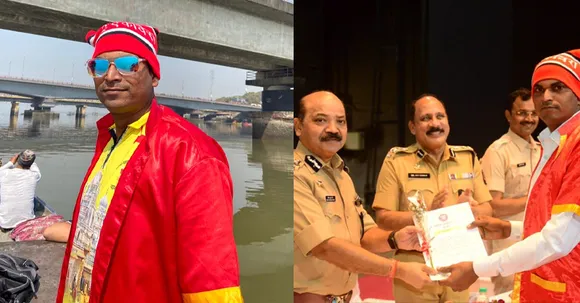 This Navi Mumbai fisherman saves people from attempting suicide at Vashi Creek!