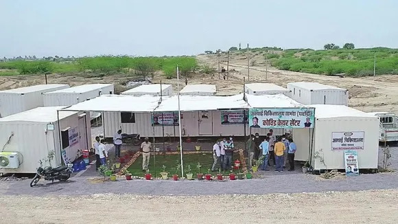 This 25-bed COVID-19 Care Centre in Barmer was made in just 24 hours!
