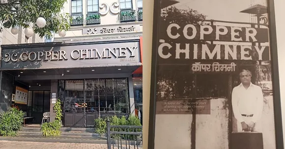 copper chimney