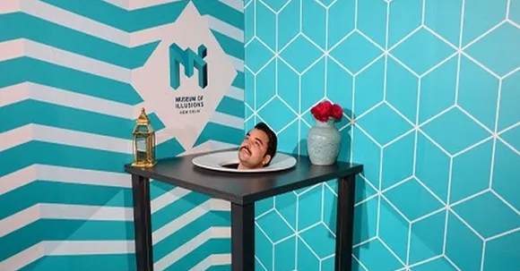 Get lost in the world of deception as the Museum of Illusions opened in Delhi!