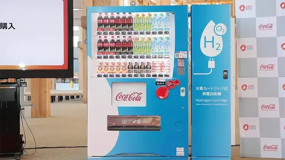 Coca-Cola’s new hydrogen-powered vending machine