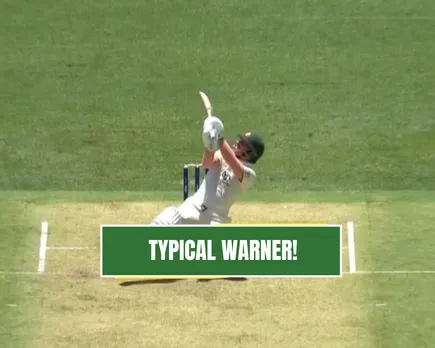 David Warner's overhead six 