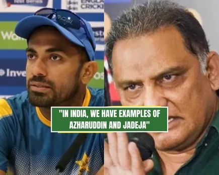 Wahab Riaz and Mohammad Azharuddin 