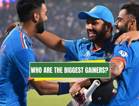 KL Rahul, Rohit Sharma and Virat Kohli (Source: X)