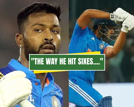 The way he hit sixes...