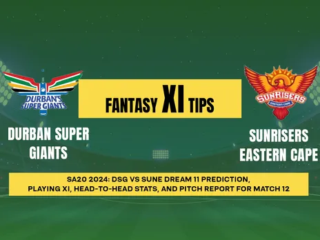 DSG vs SUNE Dream11