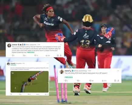 Royal Challengers Bangalore players celebrating a wicket