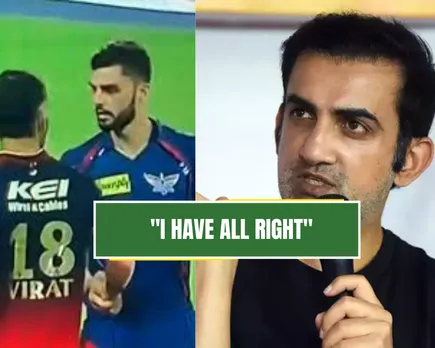 Gautam Gambhir re-ignites Kohli-Naveen incident