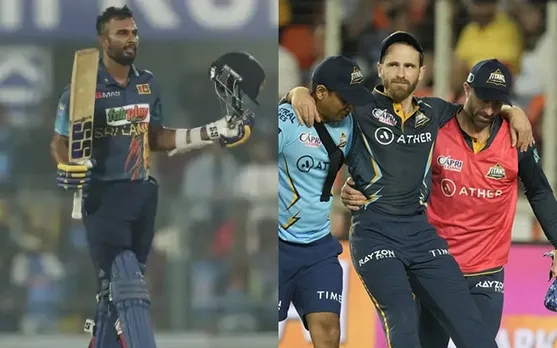Dasun Shanaka and Kane Williamson (Source - Twitter)