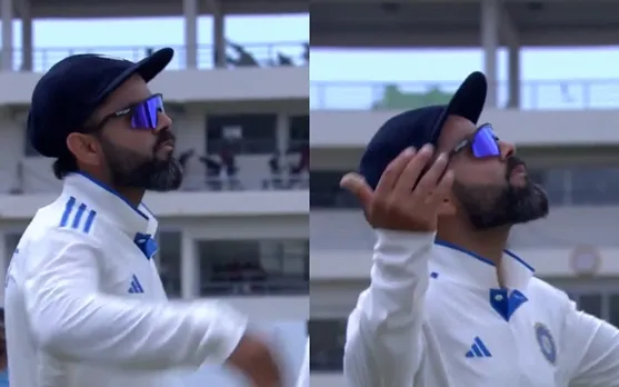 'Chhoti Chhoti cheezon mein khushiyaan dhundne laga hun' - Fans react as Virat Kohli spotted dancing during first Test against West Indies