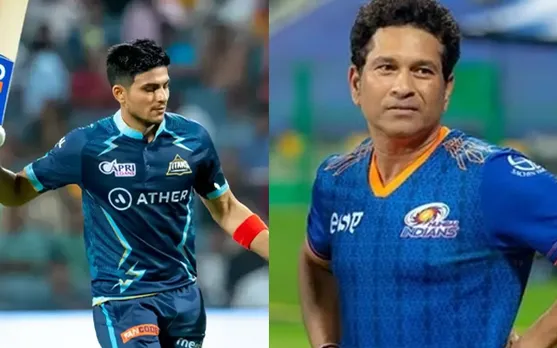 Shubaman Gill and Sachin Tendulkar