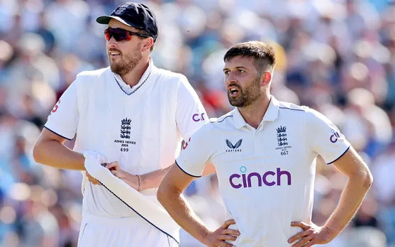 Ollie Robinson and Mark Wood, England