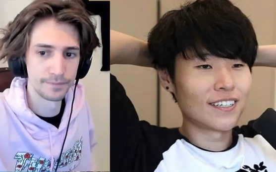xQc and Disguised Toast (Source - Twitter)