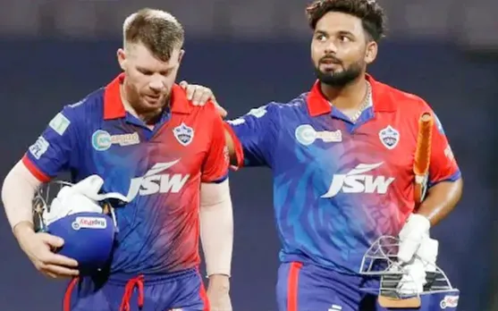 David Warner-Rishabh Pant