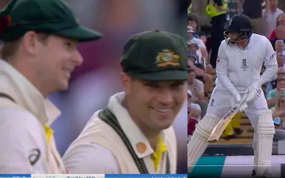 Alex Carey and Jonny Bairstow (Source - Twitter)