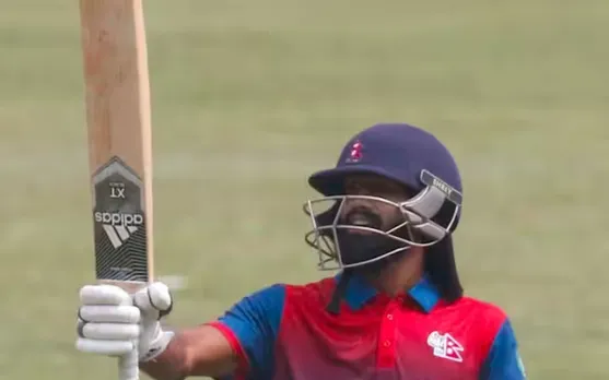Dipendra Singh Airee hits six sixes