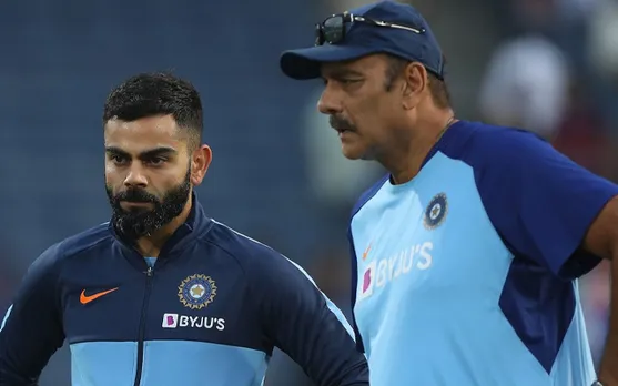 Virat Kohli and Ravi Shastri