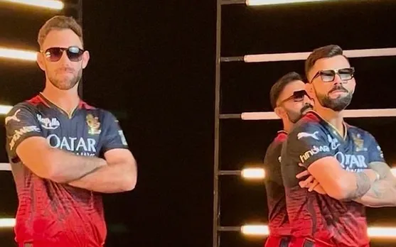 Bangalore's players photoshoot (Source - Twitter)