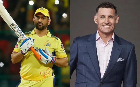 Mike Hussey MS Dhoni