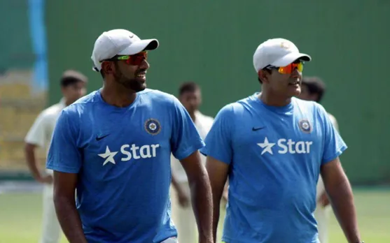 Anil Kumble, Ravichandran Ashwin