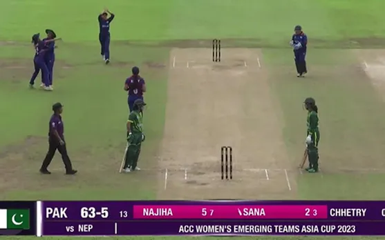 Pakistan vs Nepal (Source - Twitter)