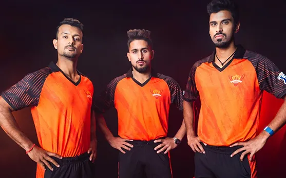 Mayank Agarwal, Umran Malik and Washington Sundar (Source - Twitter)