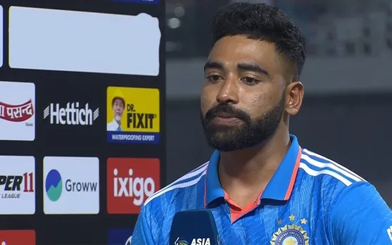 'Golden Heart Miyan!' -  Fans react as Mohammed Siraj dedicates his Player of Match award to ground staff and cash prize to Sri Lankan groundstaff