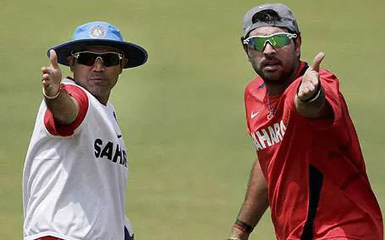 Virender Sehwag and Yuvraj Singh