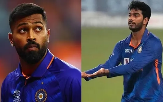 Hardik Pandya and Venkatesh Iyer