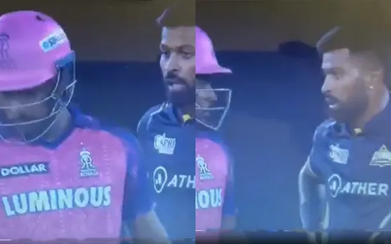 Sanju Samson and Hardik Pandya (Source - Twitter)