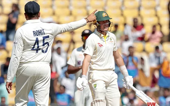 Rohit Sharma and Marnus Labuschagne (Source - Twitter)