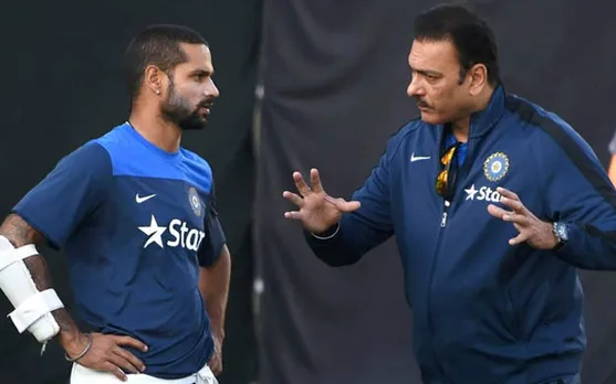 Shikhar Dhawan-Ravi Shastri