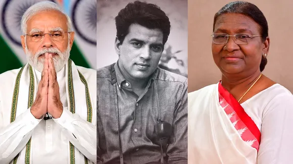 Narendra Modi Dharmendra Draupadi Murmu
