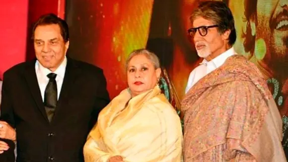 Dharmendra Jaya Bachchan Amitabh Bachchan