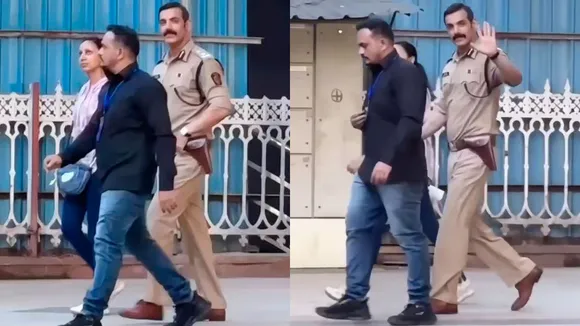 John Abraham Rakesh Maria On Set