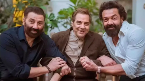 Sunny Deol Dharmendra Bobby Deol