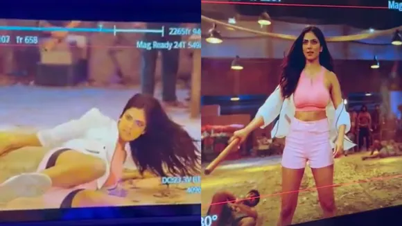 Malavika Mohanan Stunts