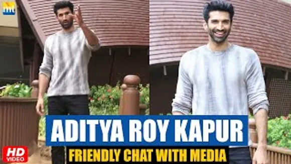 Om Actor Aditya Roy Kapoor Has A Friendly Chat With Media On How To Pose