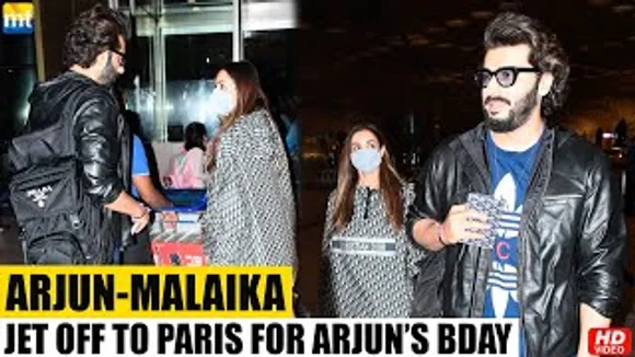 LoveBirds Arjun Kapoor To Ring In His Birthday With GF Malaika Arora At Paris