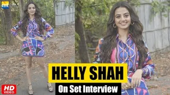 Helly Shah Is Ready To Surprise Her Fans With A New Project - On Set Interview