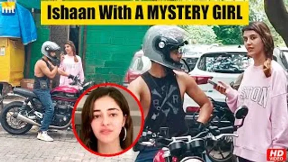 Ishaan Khatter With Mysterious Girl Post Breakup With GF Ananya Pandey