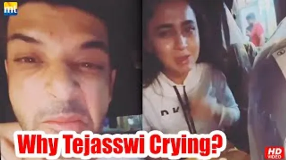 ''Aise GF Hogi Toh Kisko Rona Nahi Aayega'' Karan Kundrra Shares A Crying Video Of Tejasswi Prakash