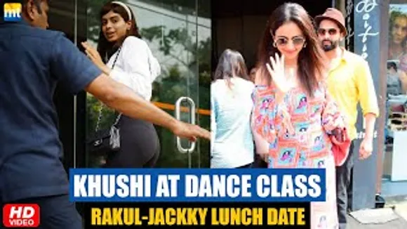 Rakul Preet & Jackky Bhagnani On A Lunch Date; Khushi Kapoor At Dance Rehearsals For The Archie's