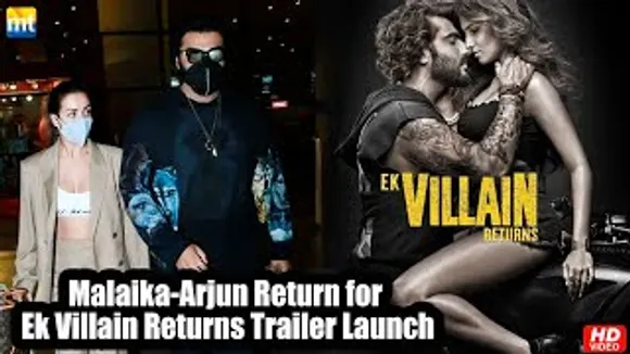 Malaika Arora Returns From Paris With BF Arjun Kapoor For 'Ek Villain Returns' Trailer Launch