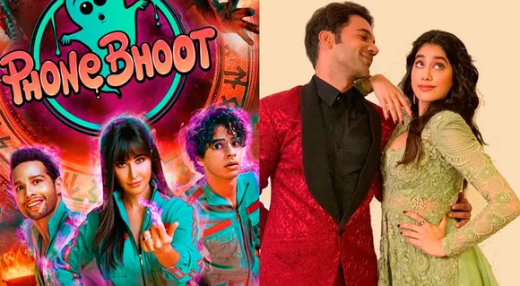 Katrina Kaif, Siddhant Chaturvedi & Ishaan Khatter's 'Phone Bhoot' Sets Off Clash Vs Janhvi Kapoor & Rajkummar Rao's 'Mr. And Mrs. Mahi'