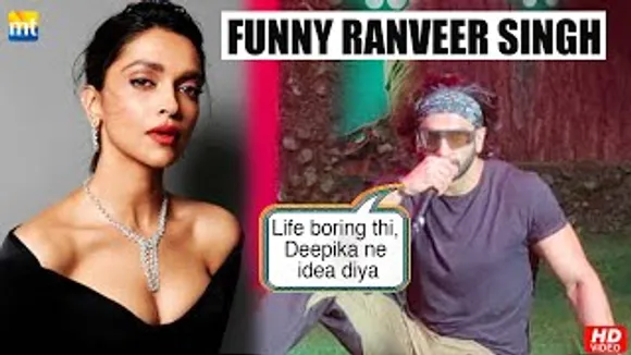 "Deepika ke saath khana kha raha tha," Ranveer Singh Reveals Idea Of Bear Grylls Show