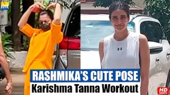 Rashmika Mandanna's Cute Pose On Demand; Super Fit Karishma Tanna Post Her Workout