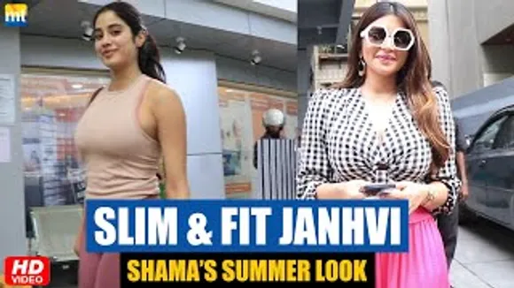 Janhvi Kapoor Looks Slim & Fit Post Workout, Shama Sikander Looks Glamourous In Summer Look