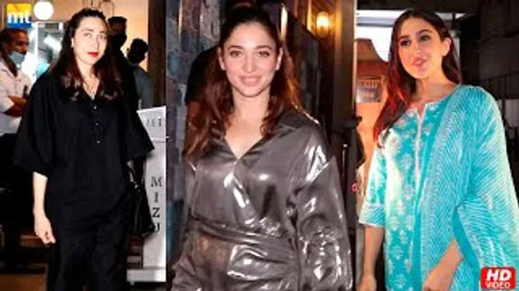 Karisma Kapoor Celebrates Her Birthday; Sara Ali Khan in Punjabi Look; Gorgeous Tamannaah Bhatia After Dinner In Bandra