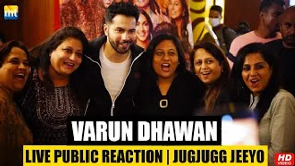 Varun Dhawan Visits Multiplex To See LIVE Janta Reaction Of 'Jugjugg Jeeyo', Gets Crowded By Audience